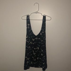 Navy anchor tank